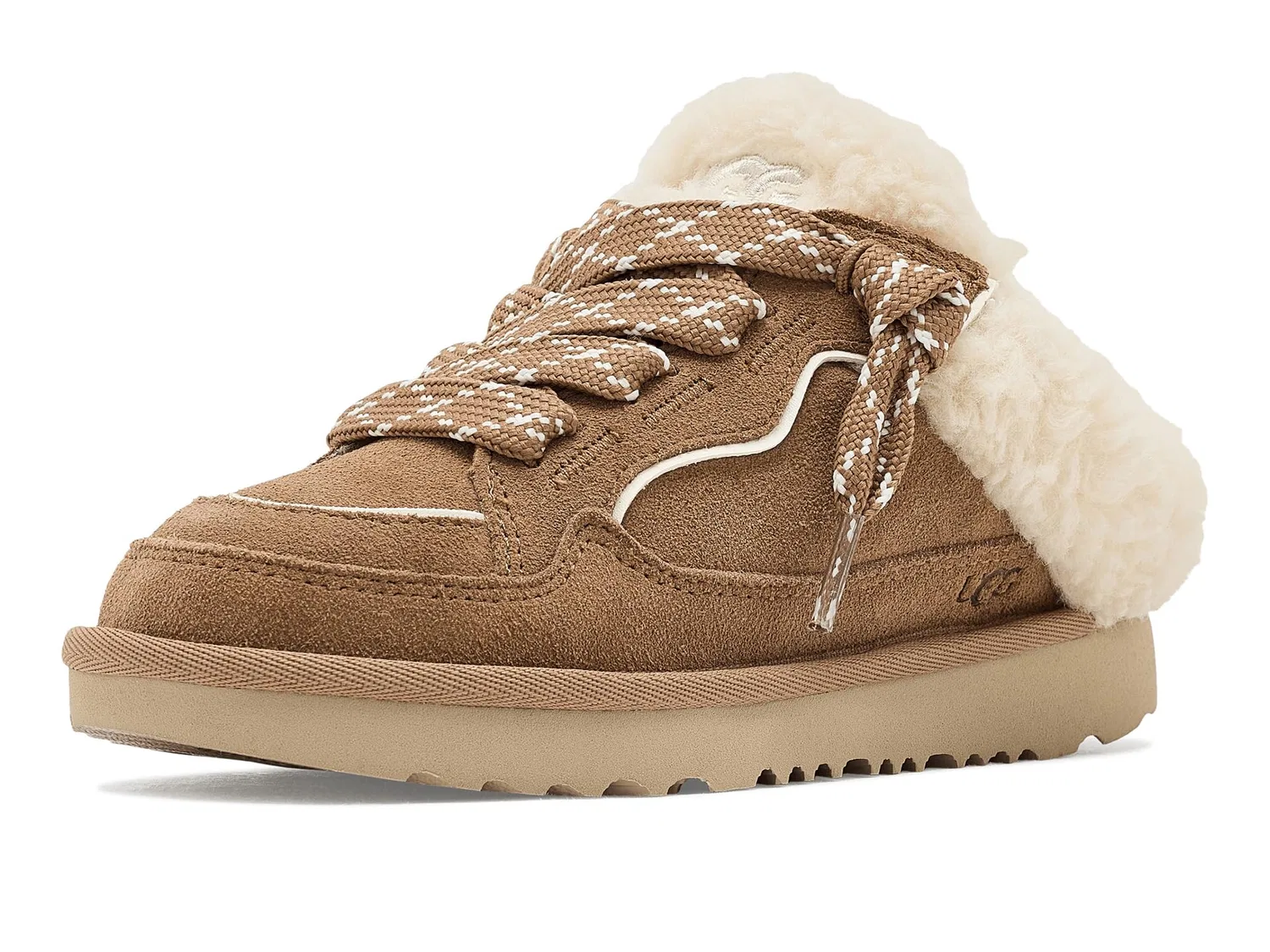 Кроссовки Lowmel Mule (для маленьких и больших детей) Ugg Kids, Chestnut