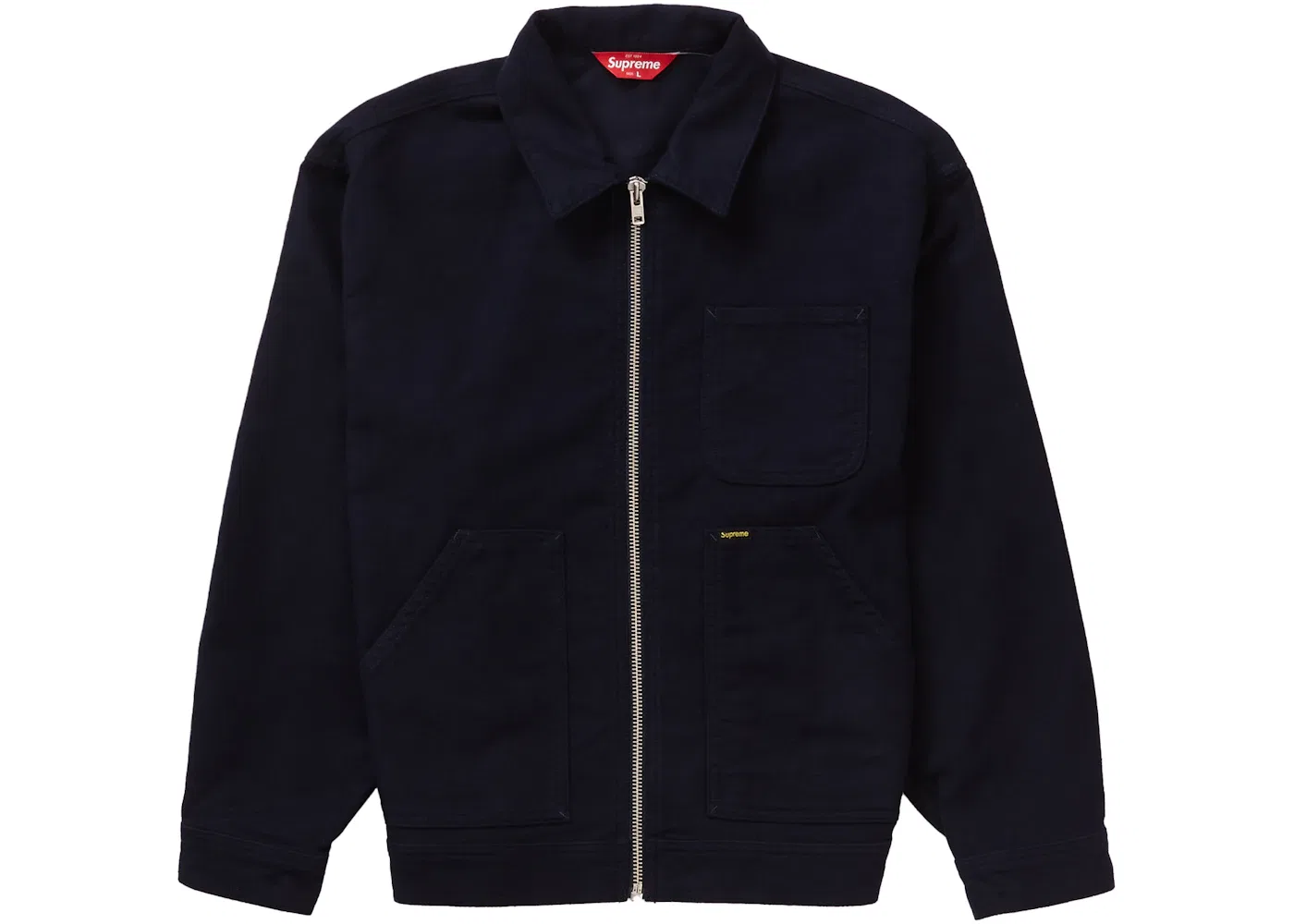 Мужская куртка Supreme Moleskin Work Jacket, Navy