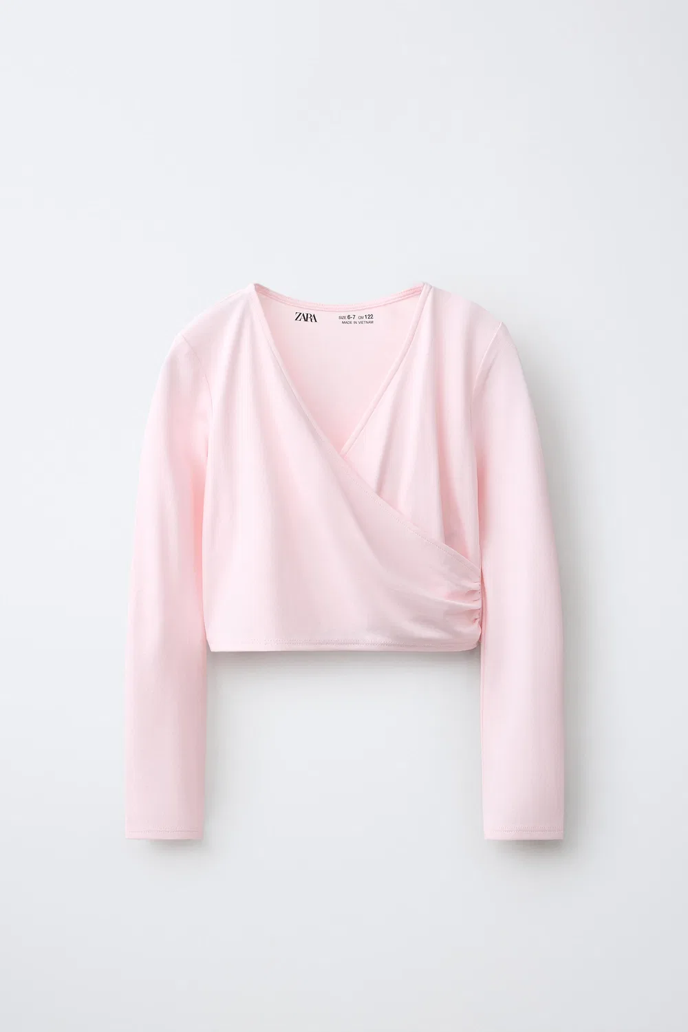 Кроссоверная спортивная майка ZARA, Pastel pink
