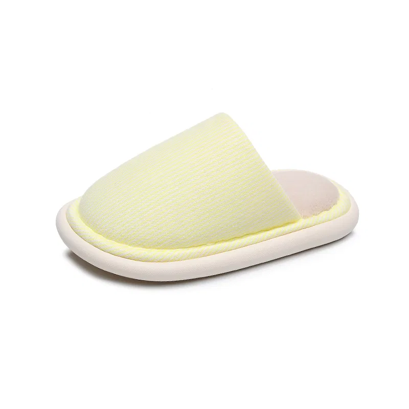 Детские тапочки с меховой подкладкой XGGC, Light Yellow