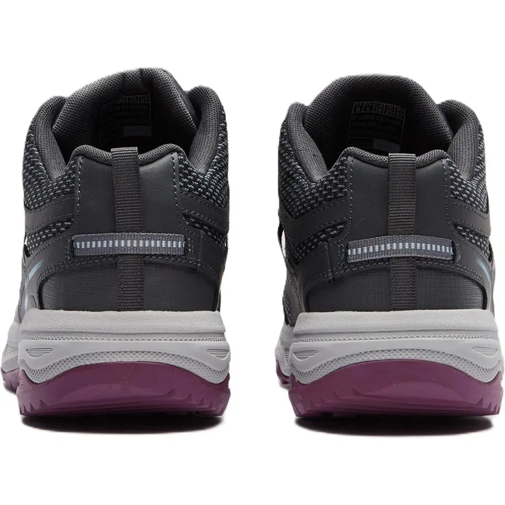 Детские кроссовки Skechers Go Run Altitude-Highly Water Repellend Leather, фиолетовые — фото 4