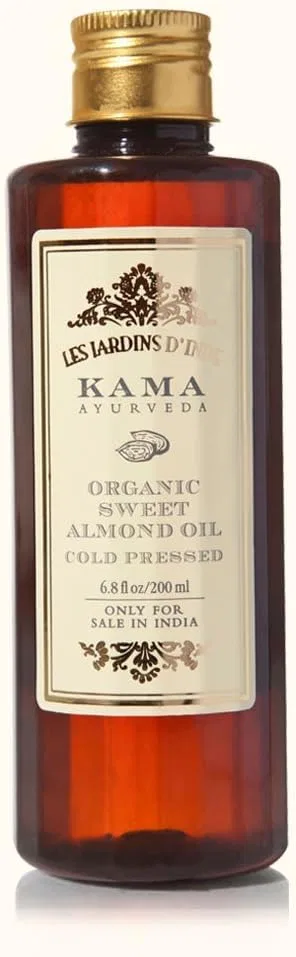 Масло для тела KAMA AYURVEDA Organic Extra Virgin Sweet Almond Oil, 100 мл