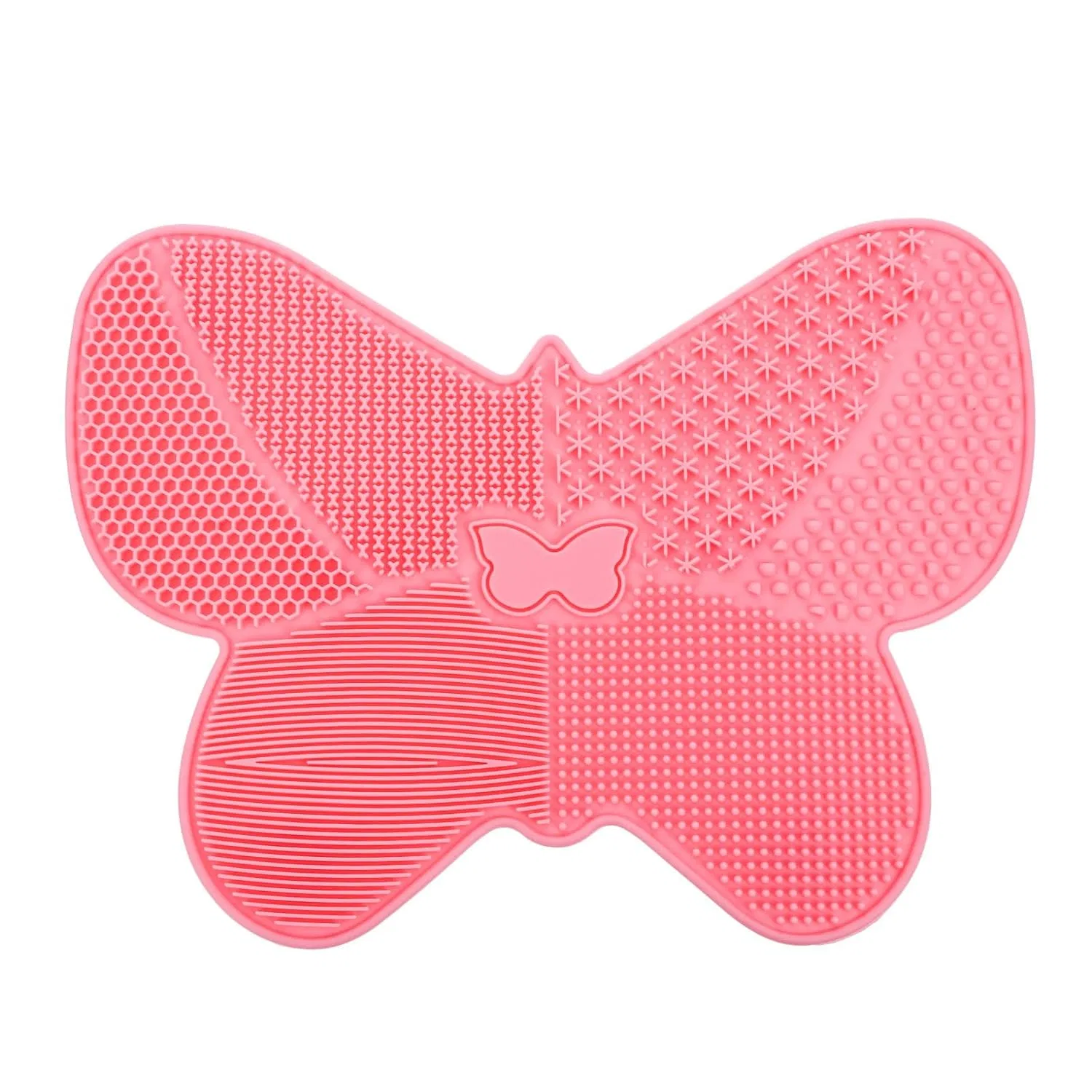 Силиконовая щетка для чистки кистей, VALICLUD, 1 шт, 23x17x1 см, Rosa