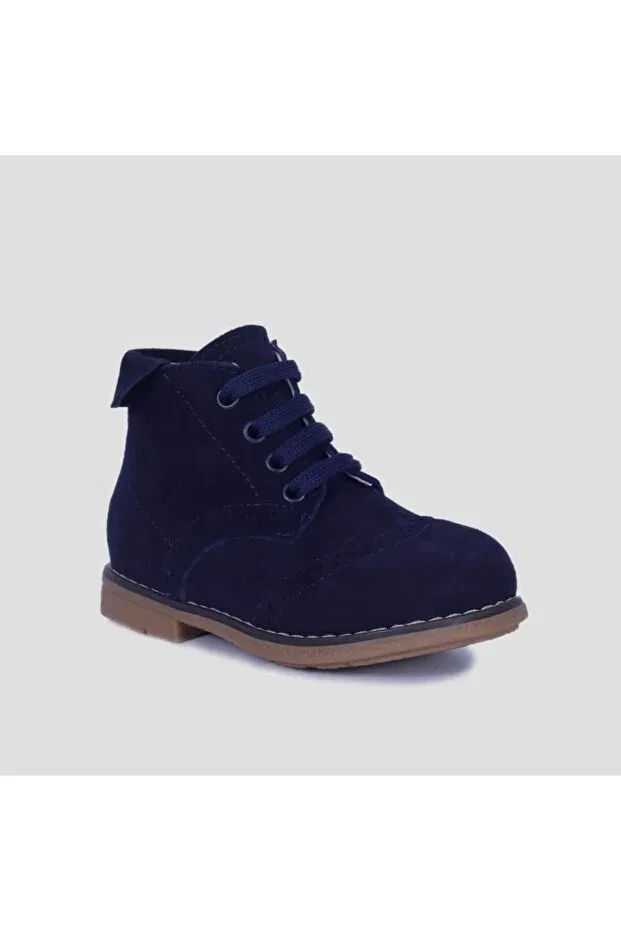 Детские ботинки для девочек на плоском ходу Vola Kids, Navy Blue