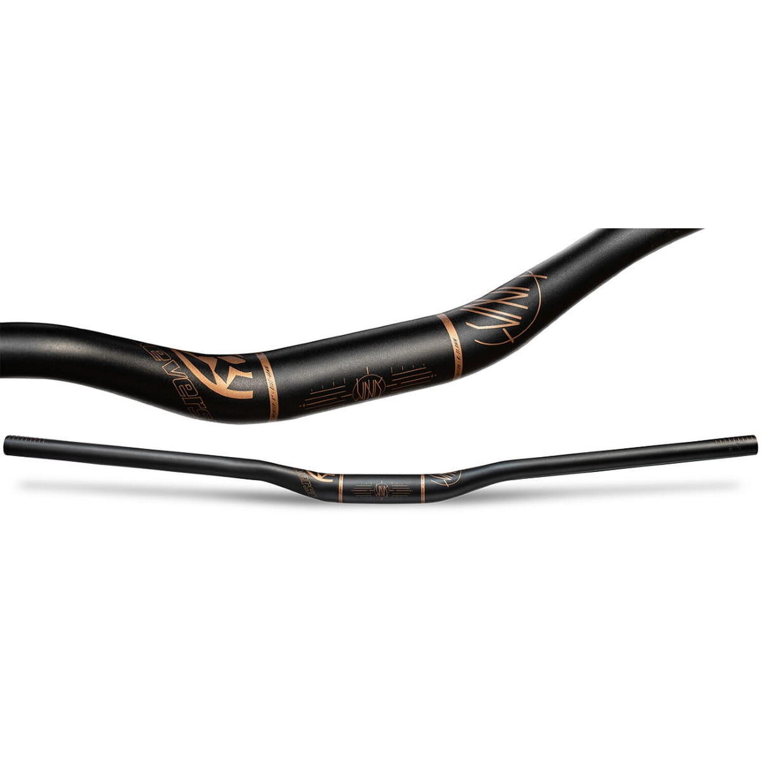 

Руль Nico Vink Signature Series 810 мм Ø31,8 мм / 18 мм - медь REVERSE, черный