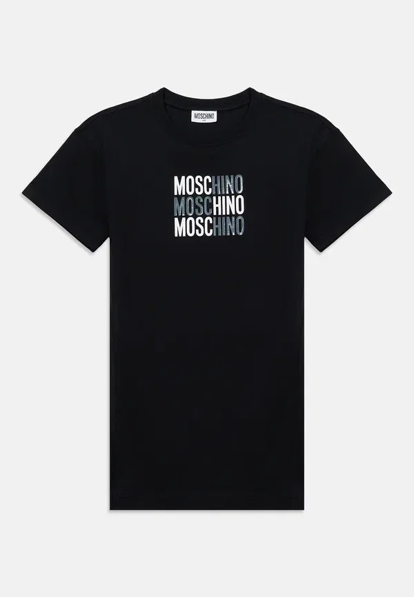 Трикотажное платье Moschino, черный — фото 3