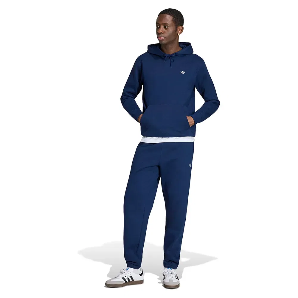 Мужские спортивные брюки из флиса Trefoil Essentials Adidas Originals, Blue — фото 4