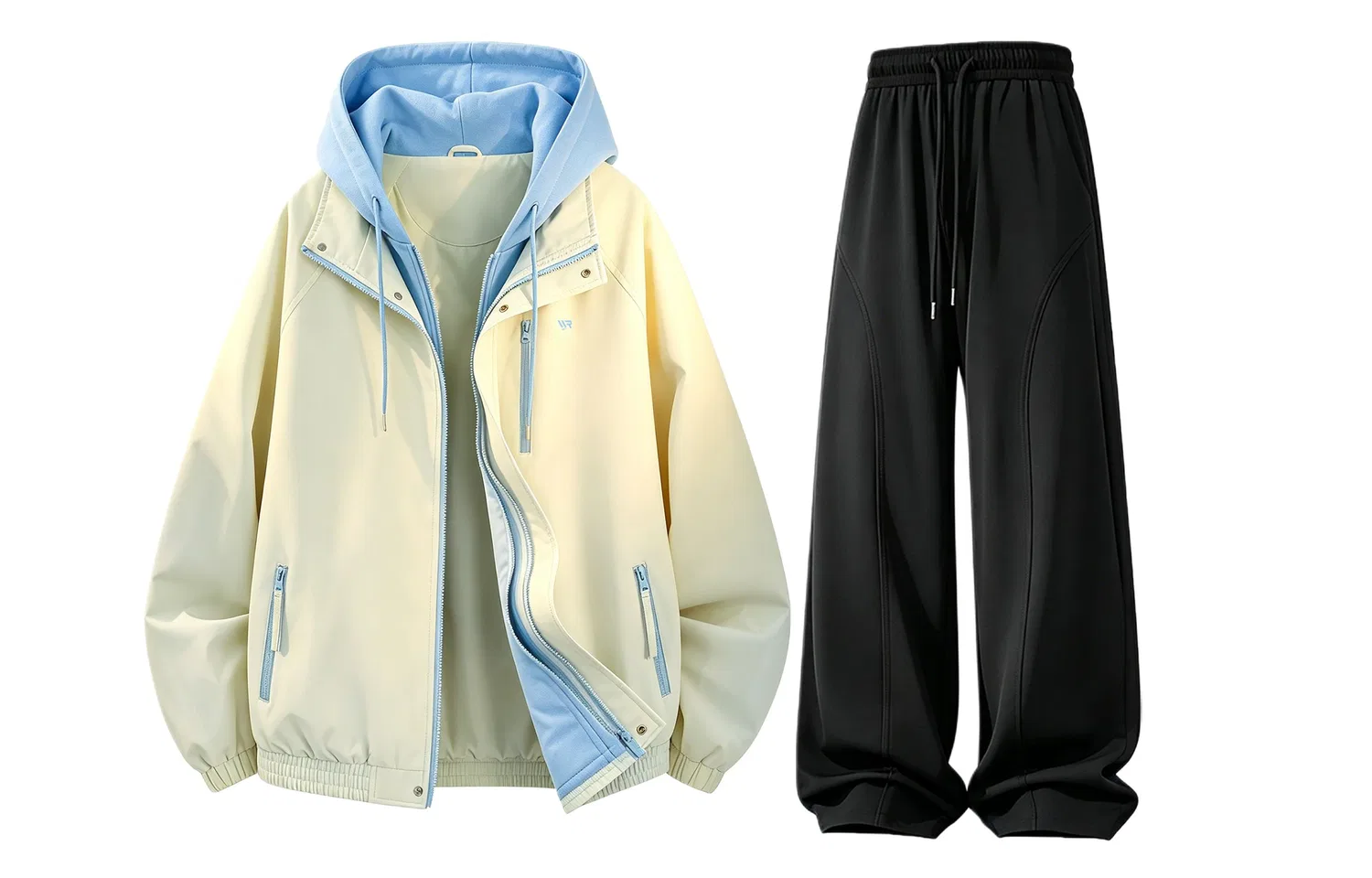 Женский ветрозащитный костюм с капюшоном Windbreaker Jacket & Pants WARRIOR
