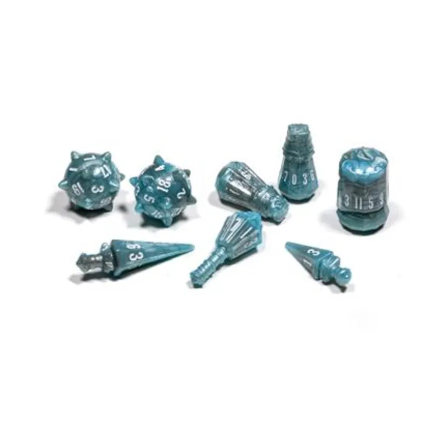 

Набор Warrior Poly Set — Стойкий шторм (8), Polyhero Dice - Warrior (Tabletop Tycoon)