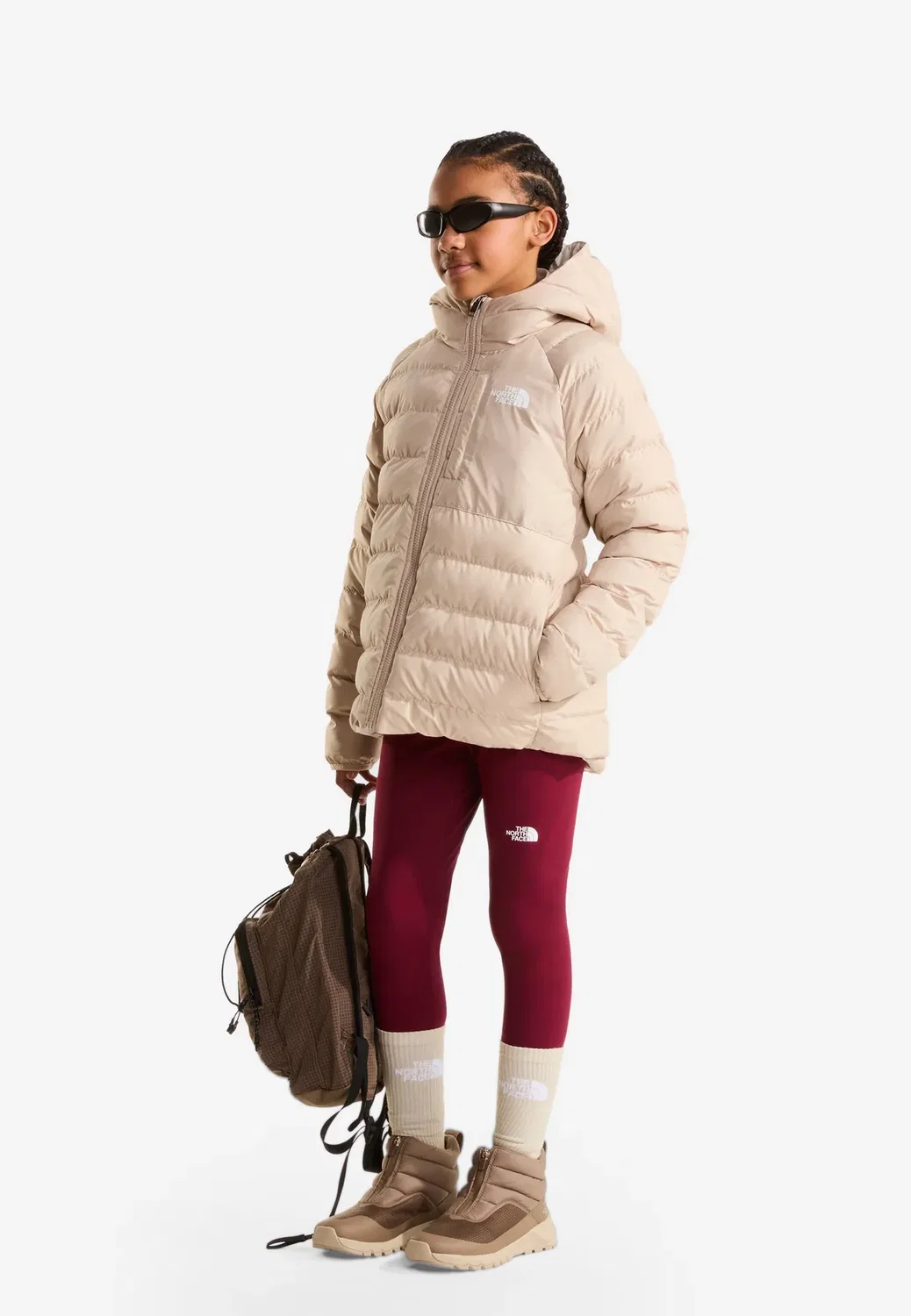 Двустороннее перрито - зимняя куртка The North Face, Timeless Taupe