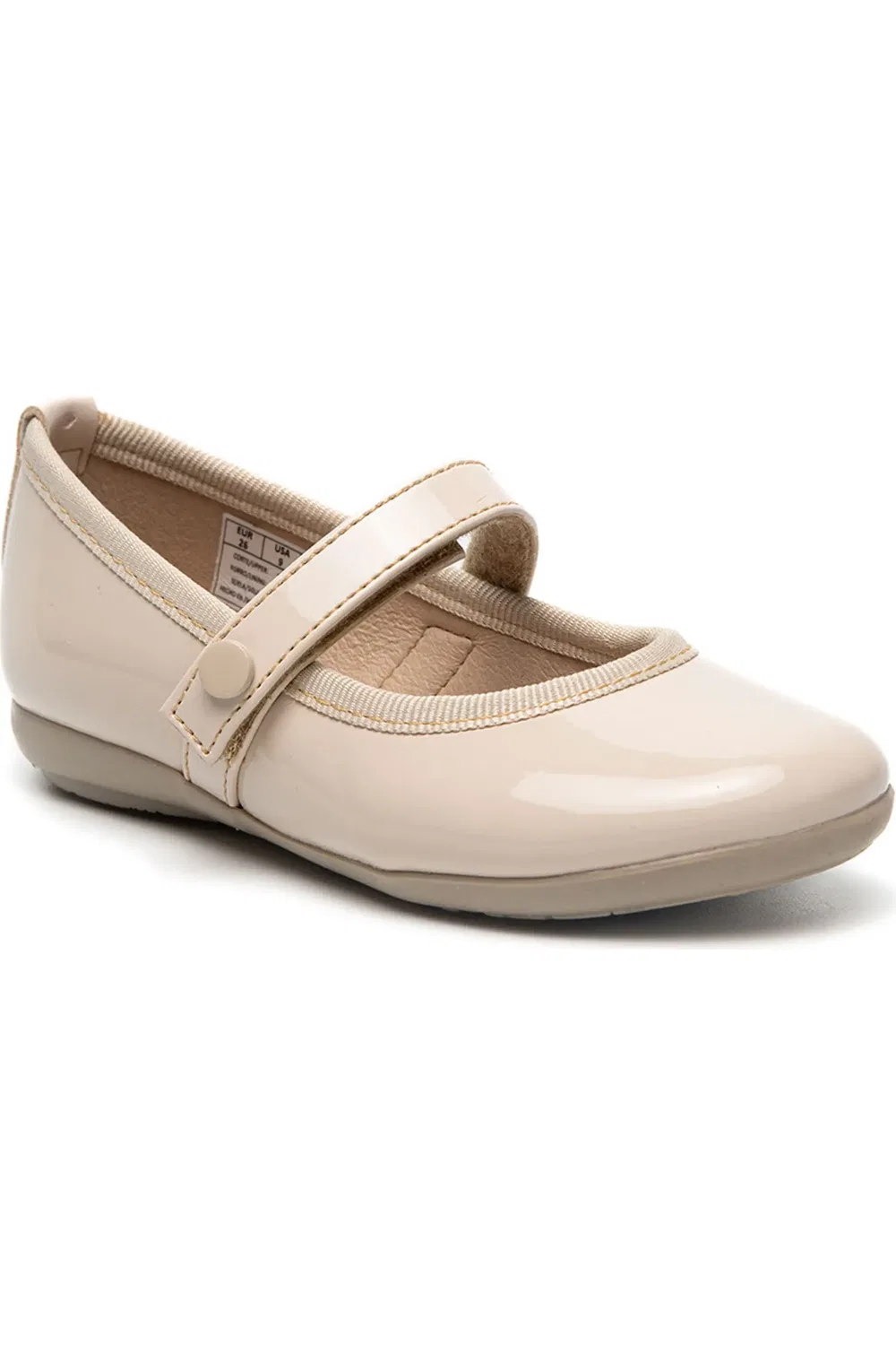Детские туфли Мэри Джейн с регулируемым ремешком Caroline CHILDRENCHIC, бежевый