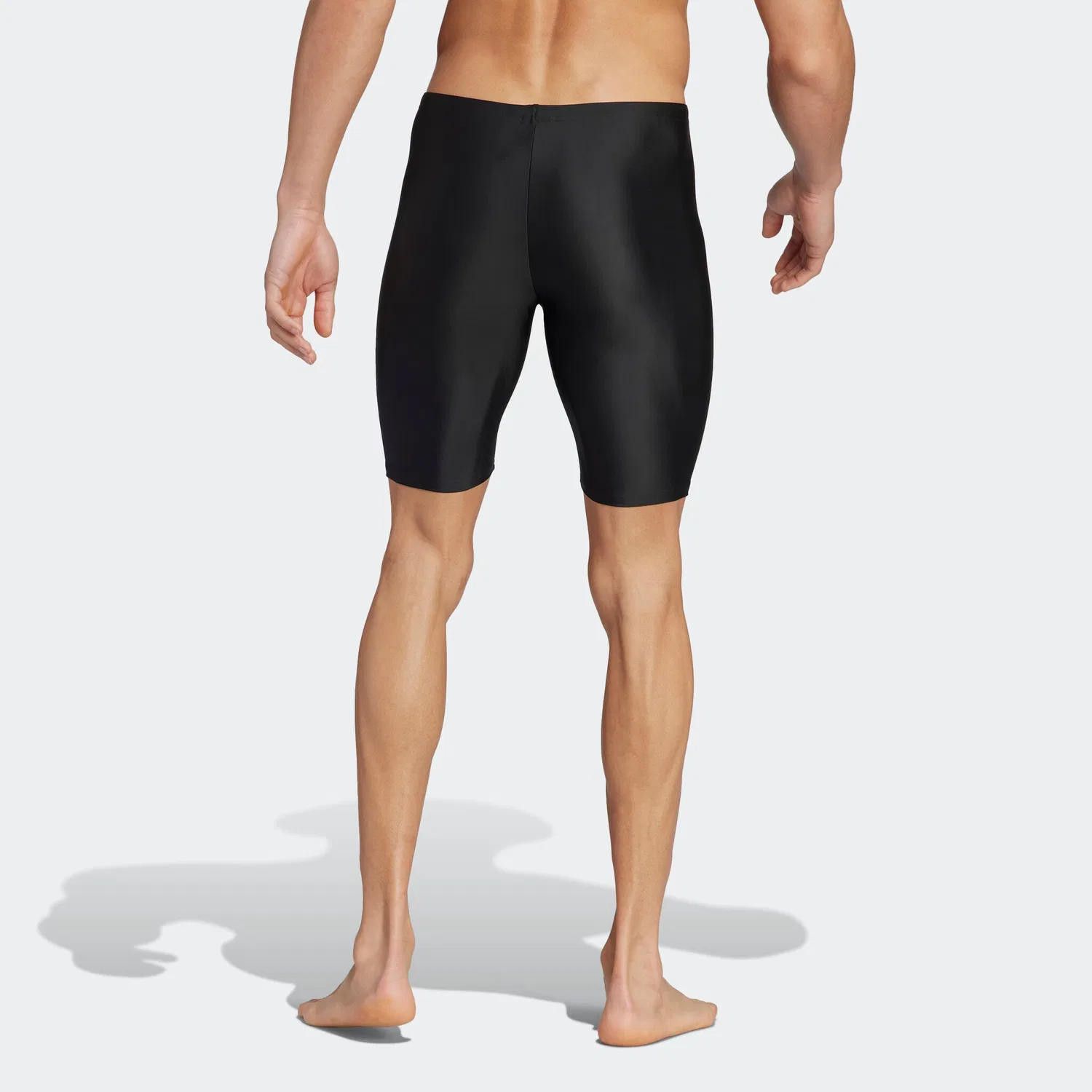 Мужские плавки для плавания Solid Jammer Adidas Performance, Black/White — фото 3