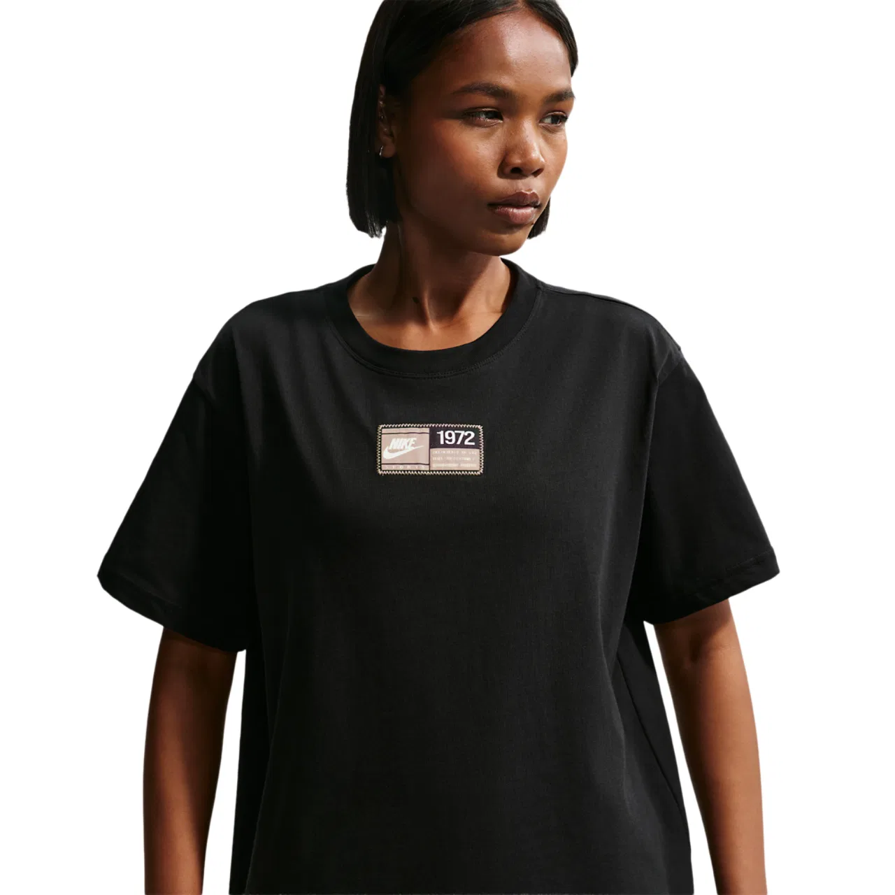 Женская футболка с принтом Nike NSW Classic Tee Nike, Black