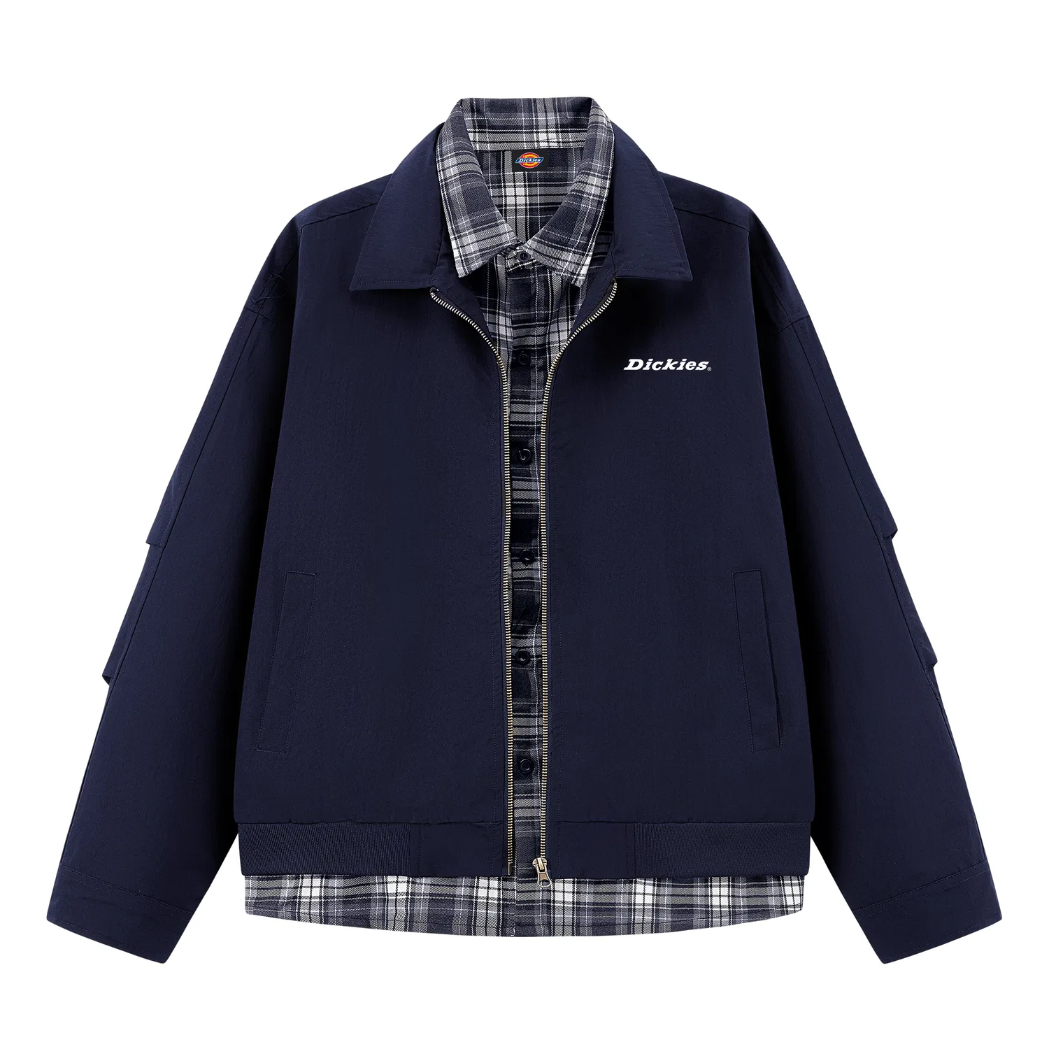 Детская куртка с воротником-лацканом Dickies, Navy Blue