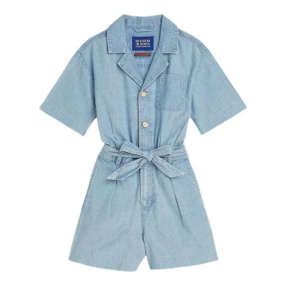 Детский комбинезон с коротким рукавом 182108 Scotch & soda, Blue