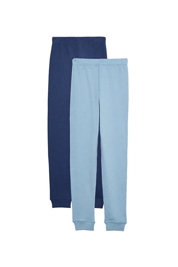 Детский комплект термоколготок для мальчиков Marks & Spencer, Navy Blue — фото 4