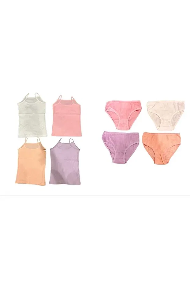 Детский комплект боксеров для девочек хлопковый 12 шт Hb Trend, Multicolor — фото 3