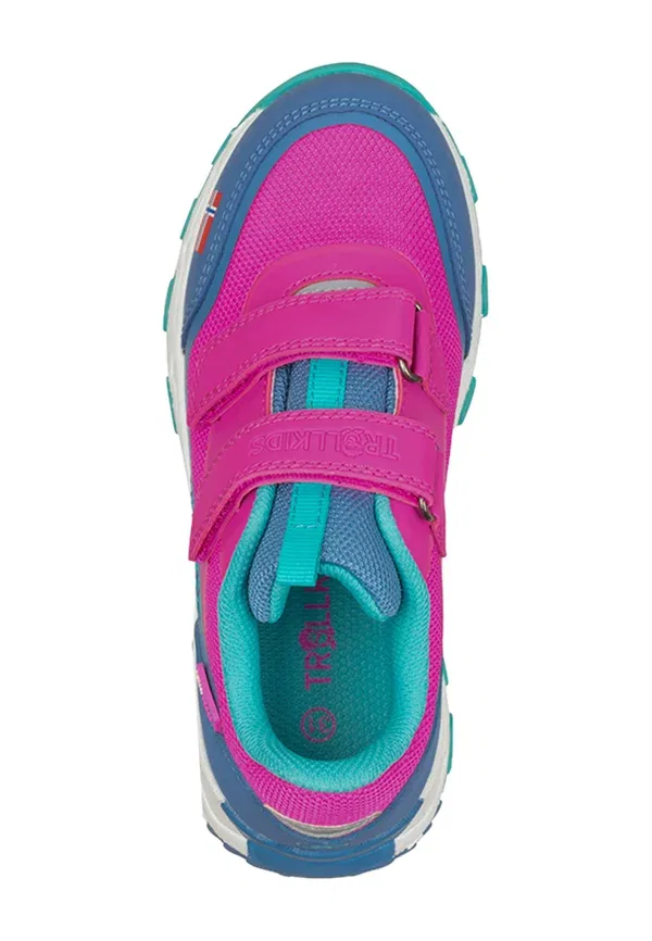 Кроссовки водонепроницаемые Trollkids light magenta, cornflower, aquamarine, morning dew, светло-пурпурный/васильковый/аквамарин — фото 2