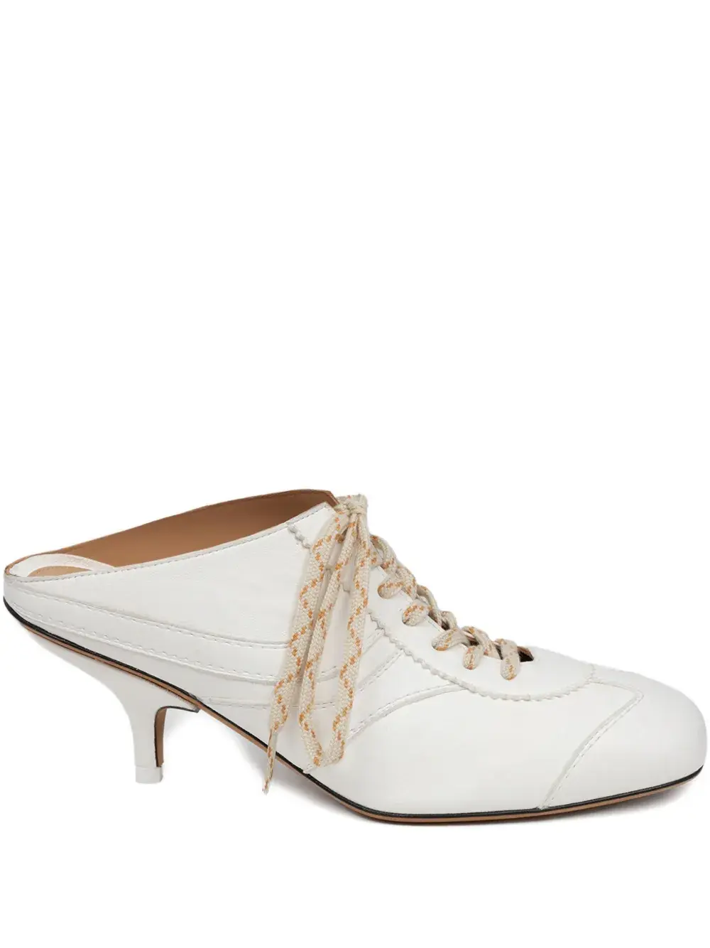 Мюли на шнуровке Dries Van Noten, белый