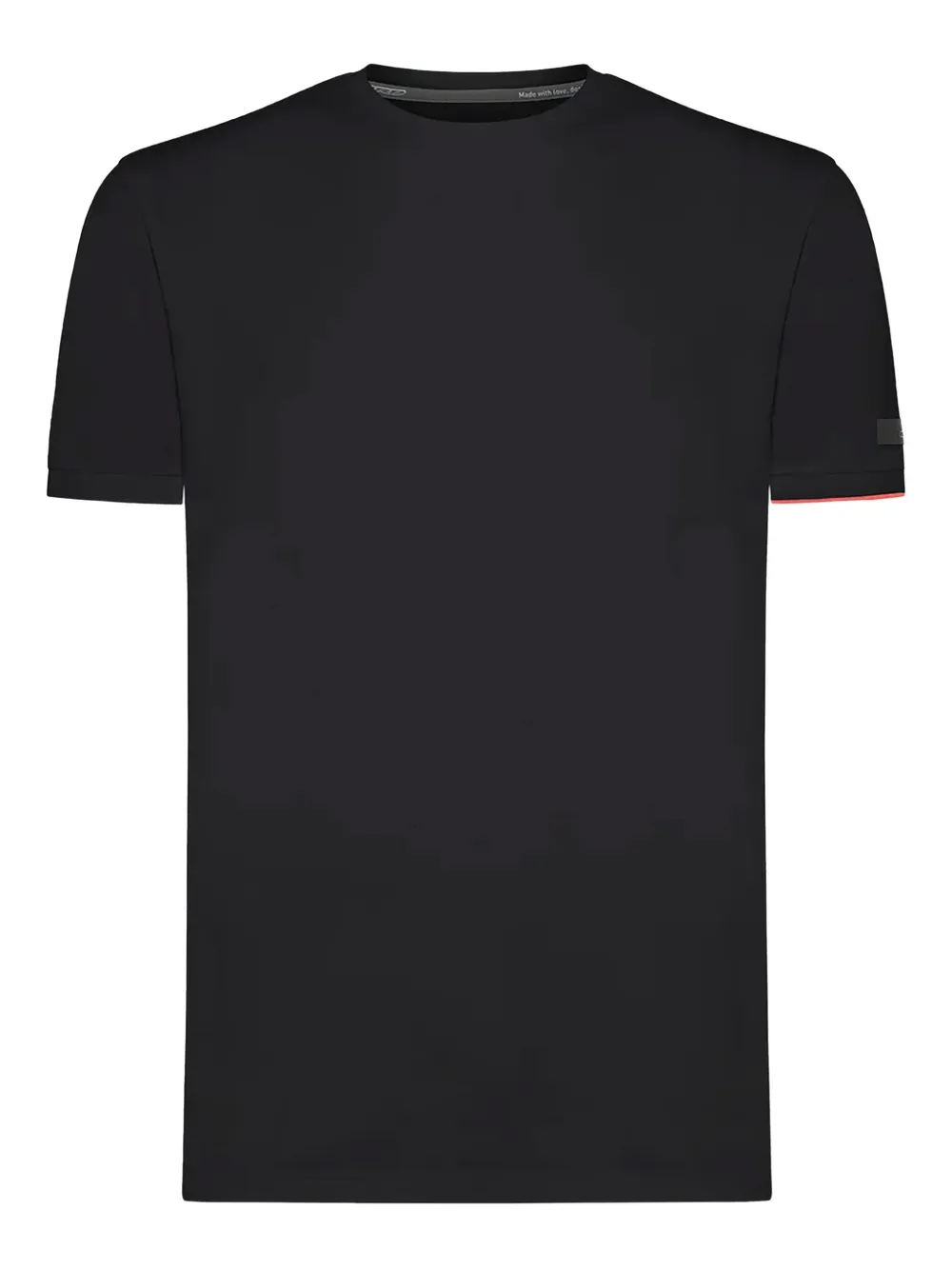 

Футболка с контрастной отделкой RRD, черный