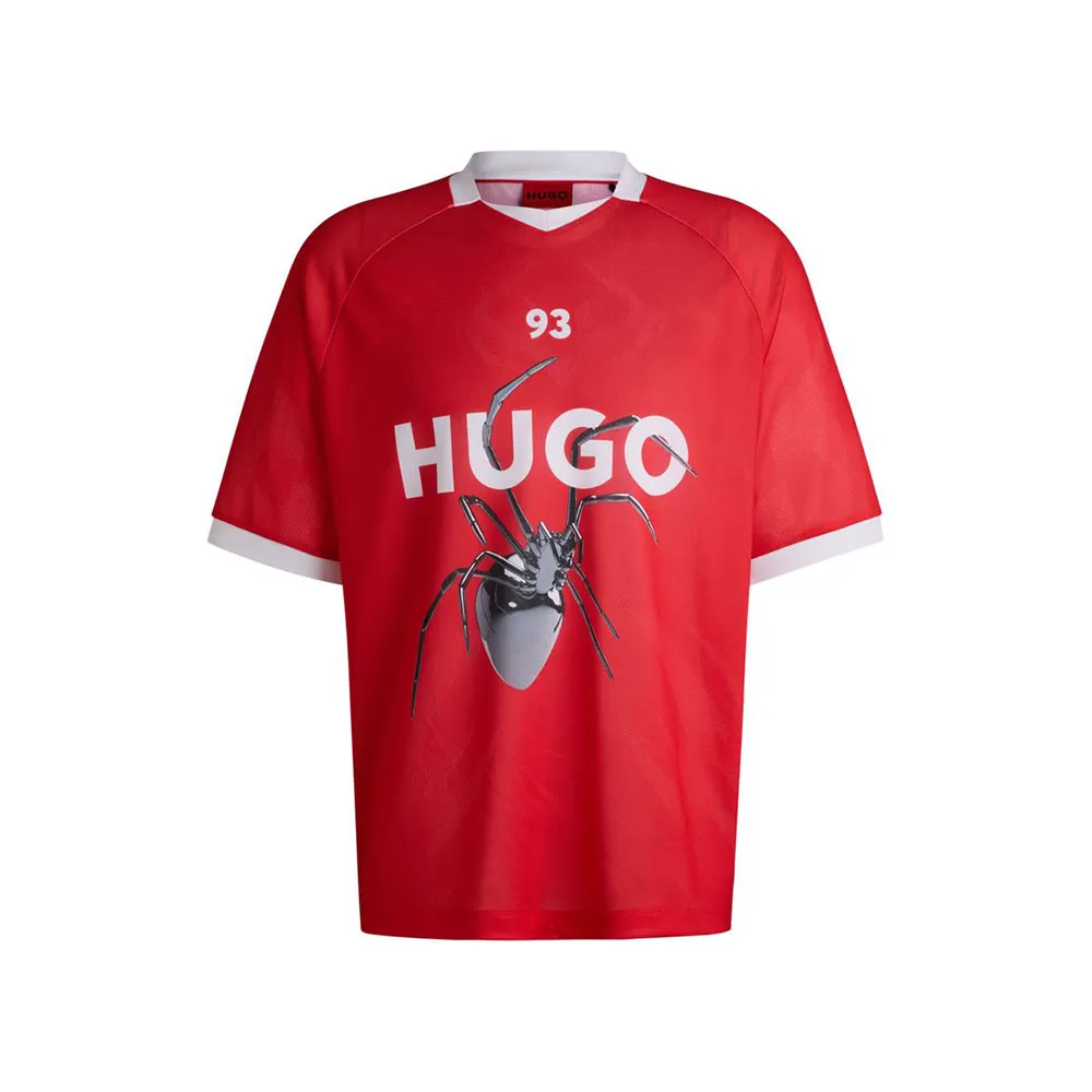 

Футболка HUGO Doefas 10269209, красный