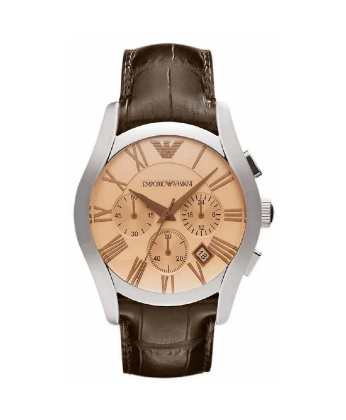 

Мужские кварцевые часы из нержавеющей стали. Emporio Armani, серый