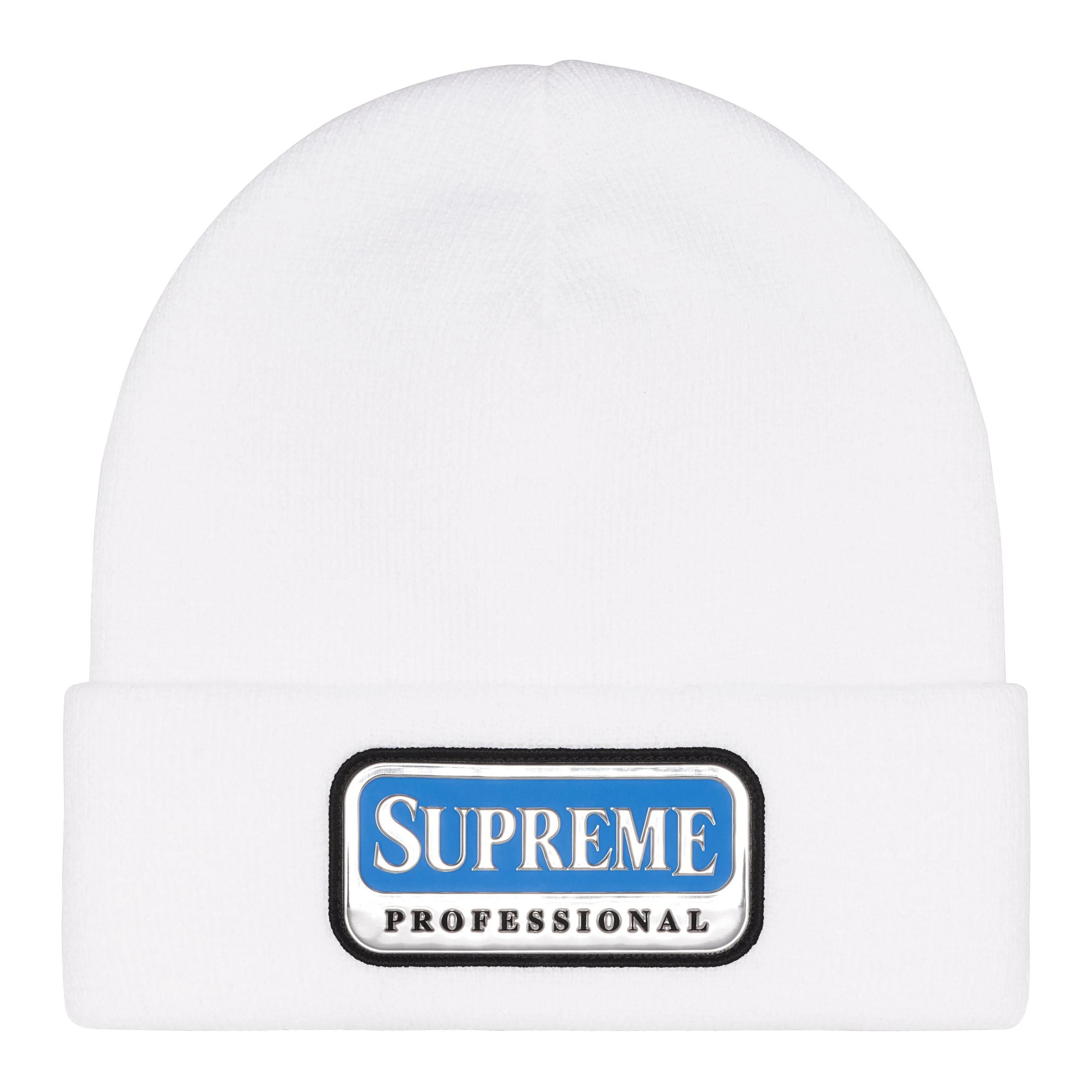 

Supreme Профессиональная вязаная шапка, White