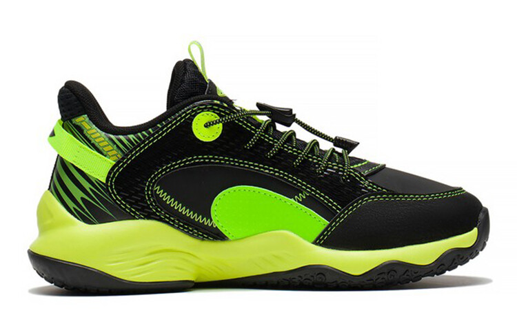 Баскетбольные кроссовки Primary 2.5 Kids GS Low-top Black/Green Lining Young — фото 2