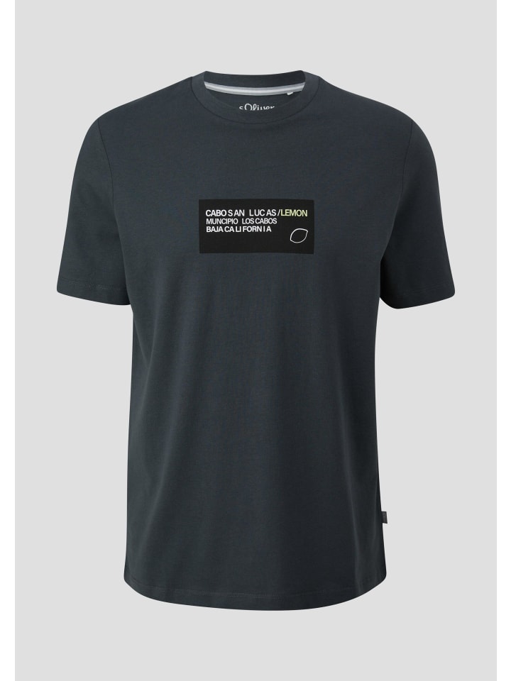 

s.Oliver Футболка цвета 95D1_сланцево-серый