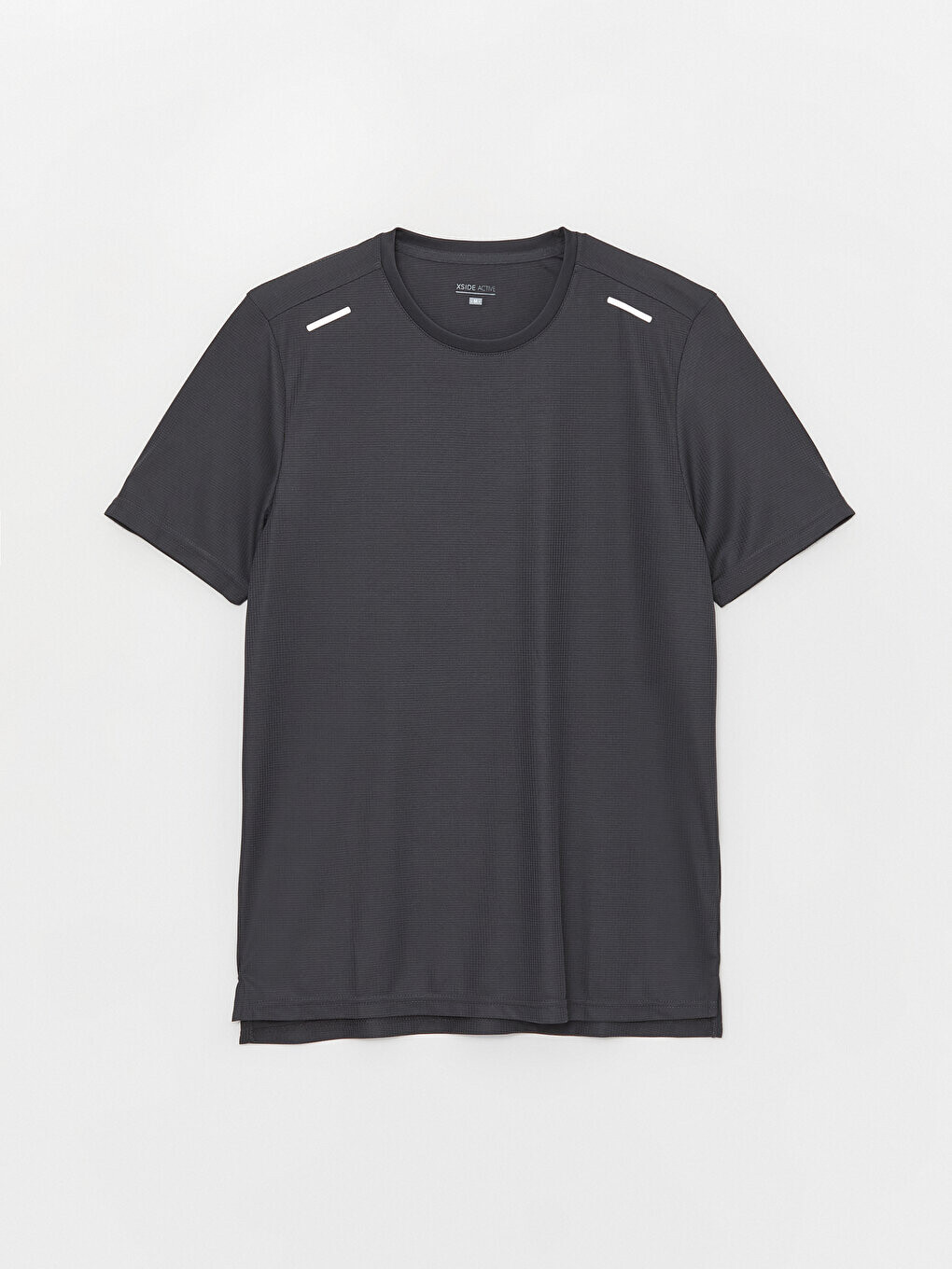 

Мужская спортивная футболка с круглым вырезом и короткими рукавами XSIDE, темно-серый