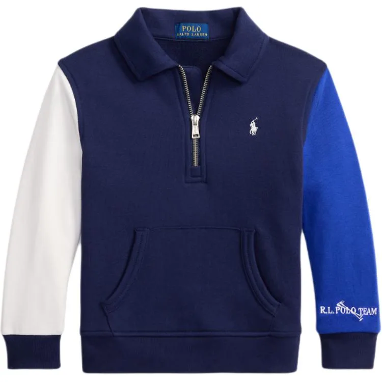 Polo Ralph Lauren Свитшот SS26 темно-синий мультиколор для детей 3-7 лет