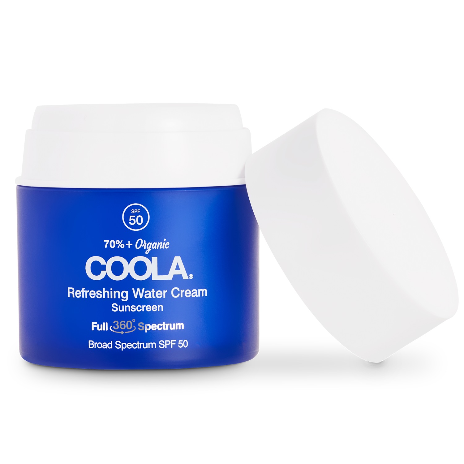 Солнцезащитный крем refreshing water cream spf 50 Coola, объем 44 мл — фото 2