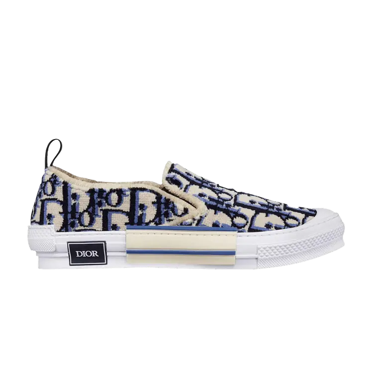 

Слипоны Dior B23 Slip-On 'Dior Oblique Tapestry - Blue', синий