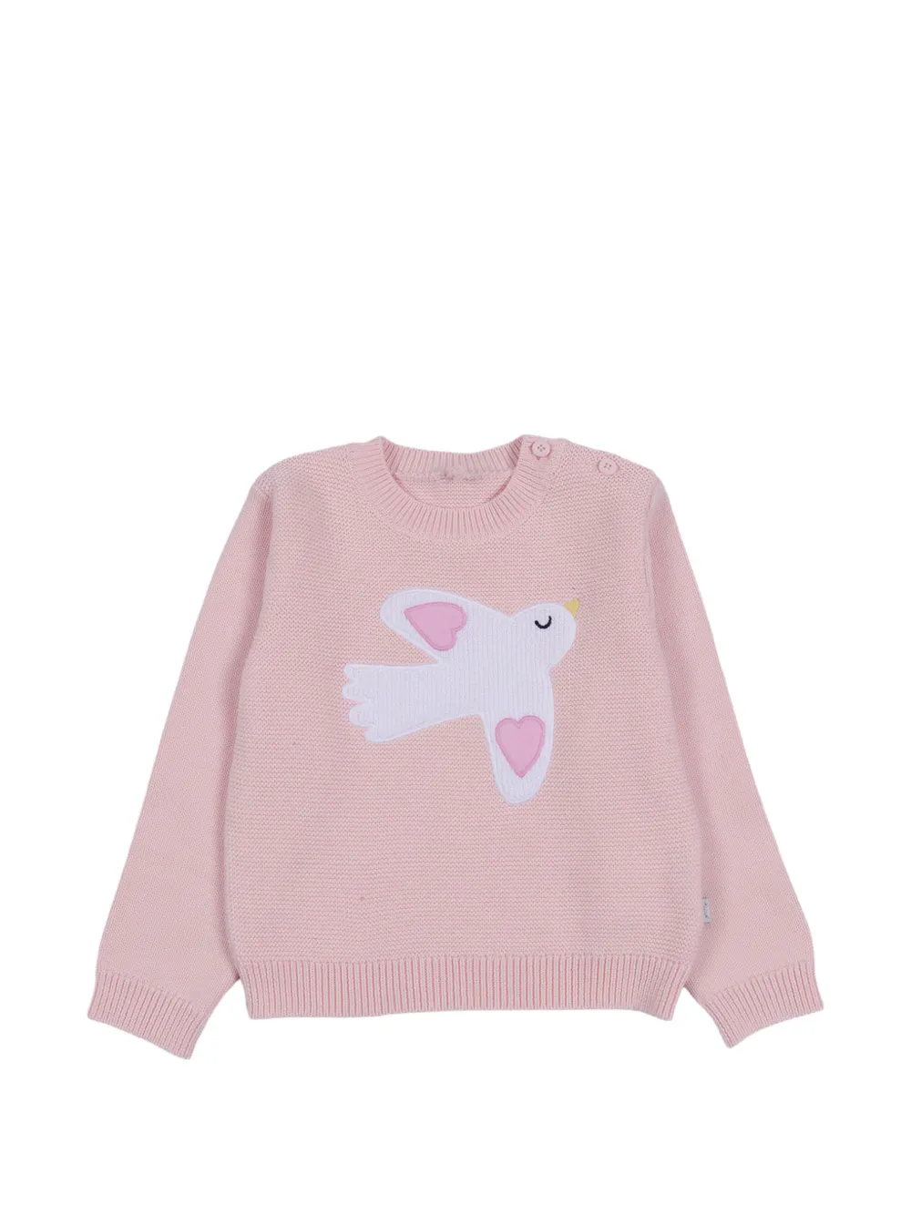 

Хлопковый свитер Stella Mccartney Kids, розовый