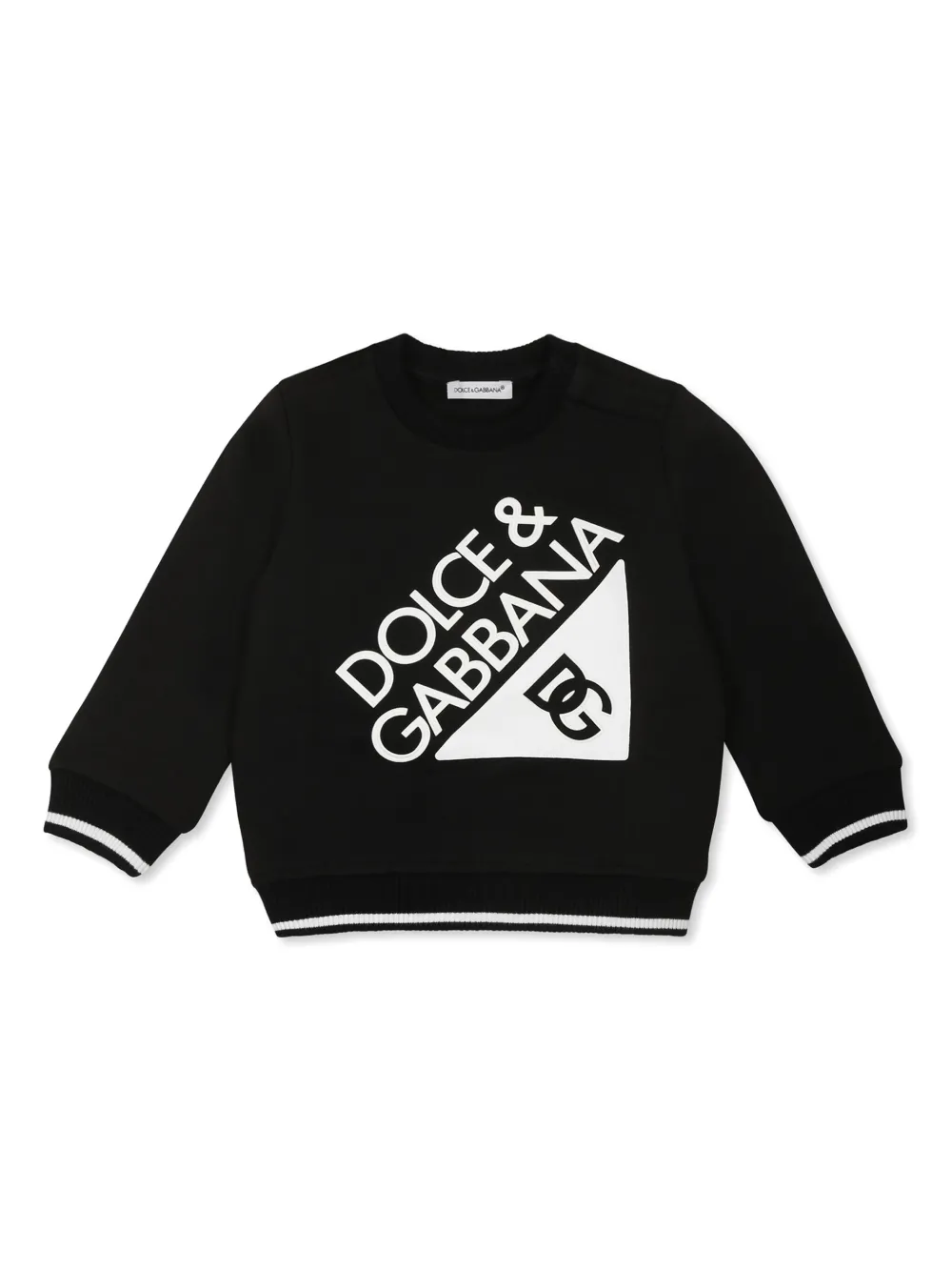 

Толстовка с логотипом Dolce & Gabbana Kids, черный
