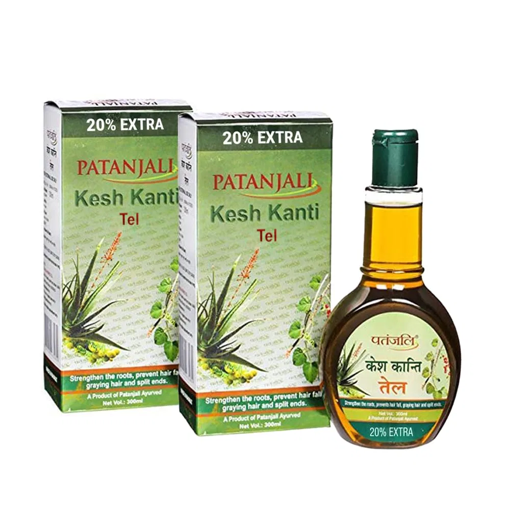 Масло для волос Patanjali Kesh Kanti, 2 × 100 мл Patanjali