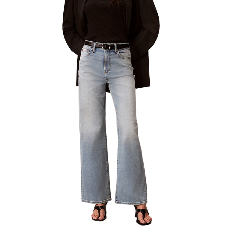 

Calvin Klein Джинсы Women's 3SE Denim Light Blue Moderate Wide Leg