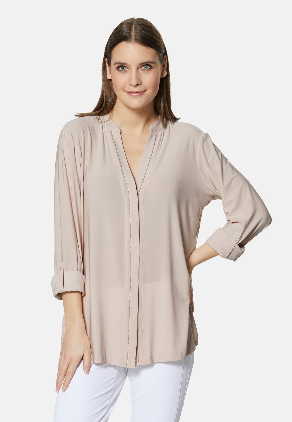 

Топ с длинными рукавами Blouse MADELEINE, светло-серый