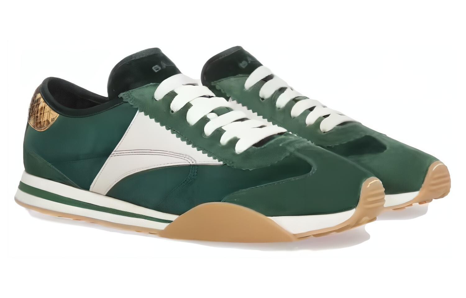 Кроссовки BALLY Lifestyle Shoes Men Low-top Green, зеленый — фото 3