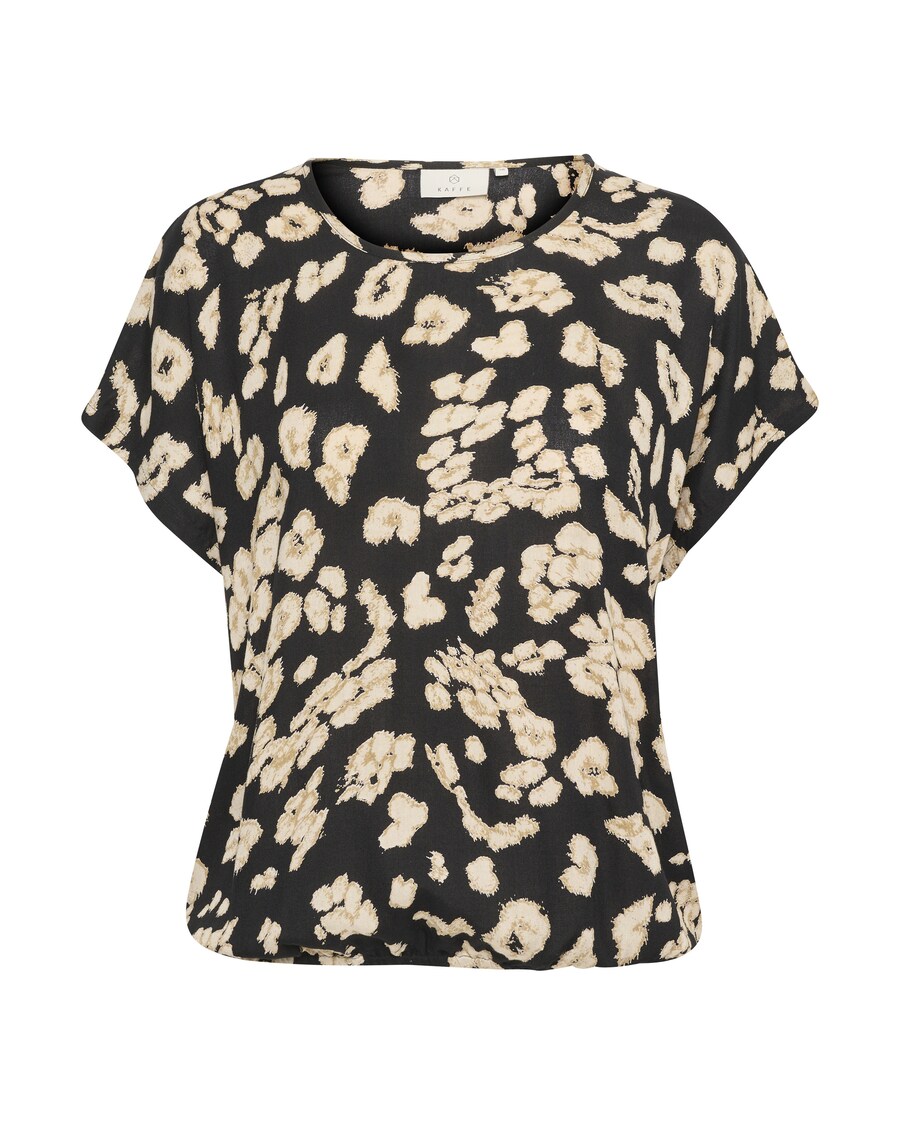 

Блузка с коротким рукавом Kaffe Blouse, черный