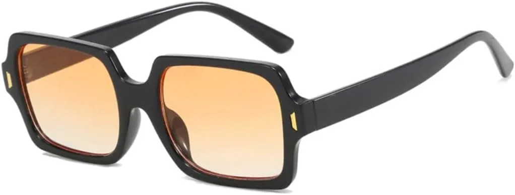 

Солнцезащитные очки с защитой UV400 | Градиентная расцветка | Для женщин и мужчин | Для занятий спортом на открытом воздухе и вождения DSVIGF, Black Yellow