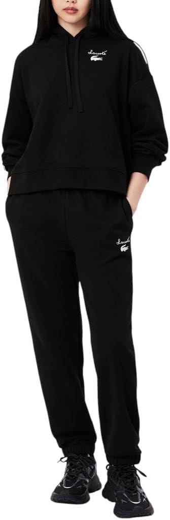 

Женские прямые спортивные брюки Lacoste Core Collection, Black