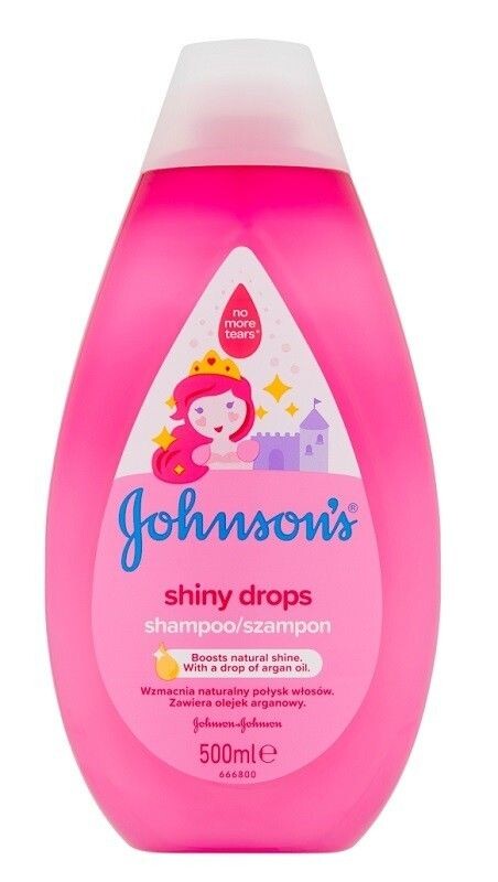

Johnsons Baby Shiny Drops детский шампунь для волос, 500 ml