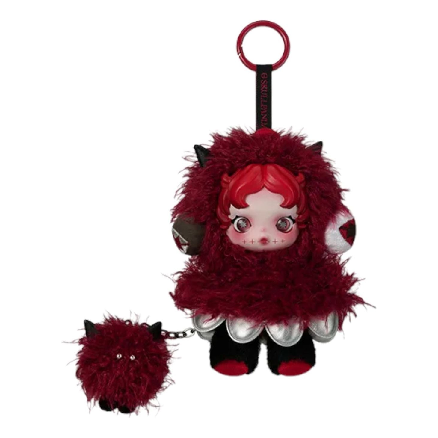 

Подвеска-плюшевая кукла Pop Mart Skullpanda You Found Me «Chomp»