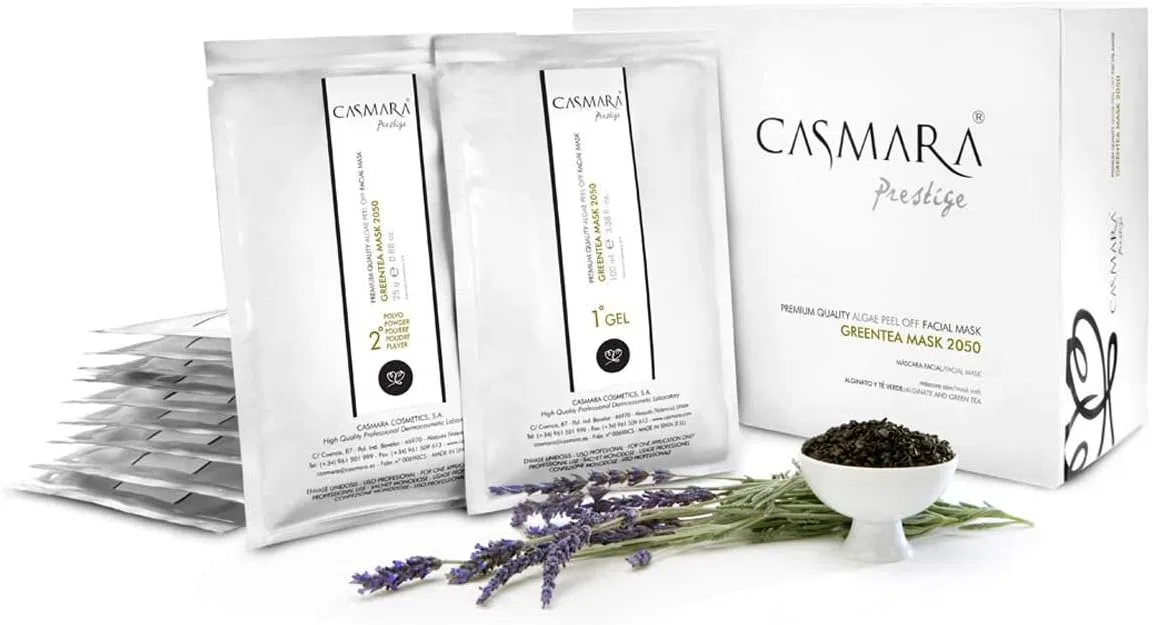 Набор масок для лица Casmara Peel Off Mask 10 шт, белый