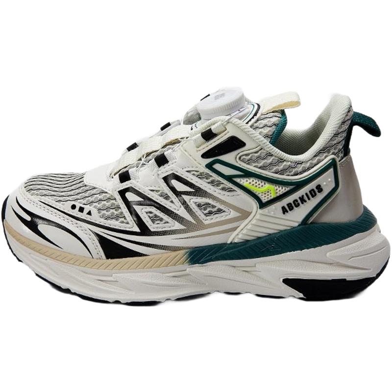 

Дышащие низкие повседневные кроссовки для подростков ABC KIDS, черный/зеленый