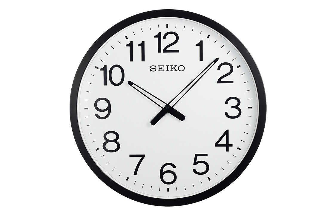 

SEIKO Часы Quartz Movement Plastic Wall Clock Unisex White