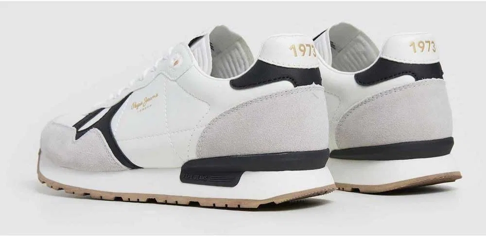 Мужские кроссовки Pepe Jeans Brit Supra M, White — фото 4