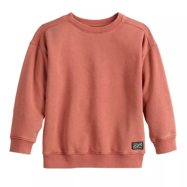 

Мальчики 4-12 лет оверсайз худи из френч тери Jumping Beans, цвет mauve jewel