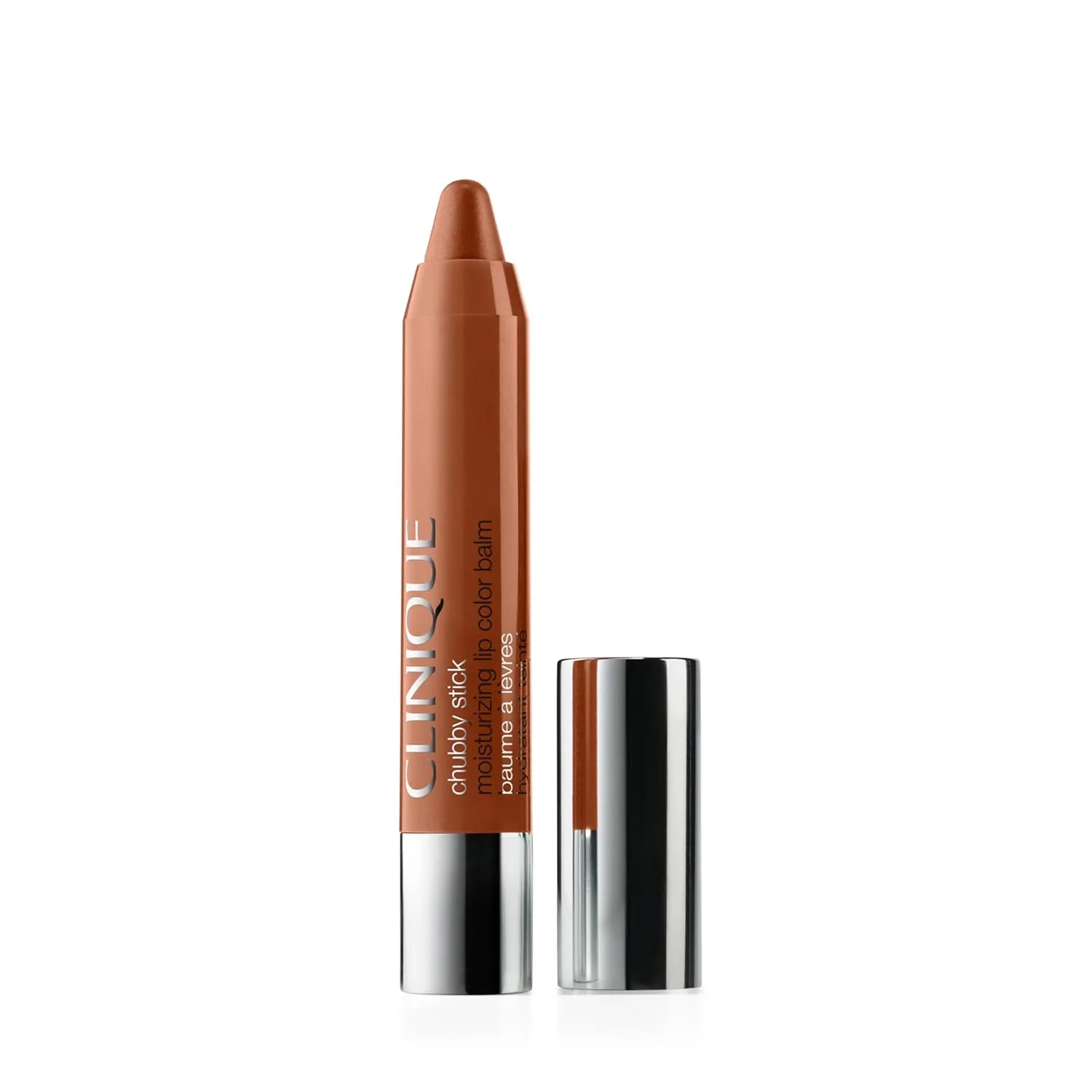 Clinique Chubby Stick Tinted Lip Colour Balm | С маслом ши | Увлажняющий и питательный | Естественный оттенок для губ | Теперь в новых оттенках, Lots o' Latte